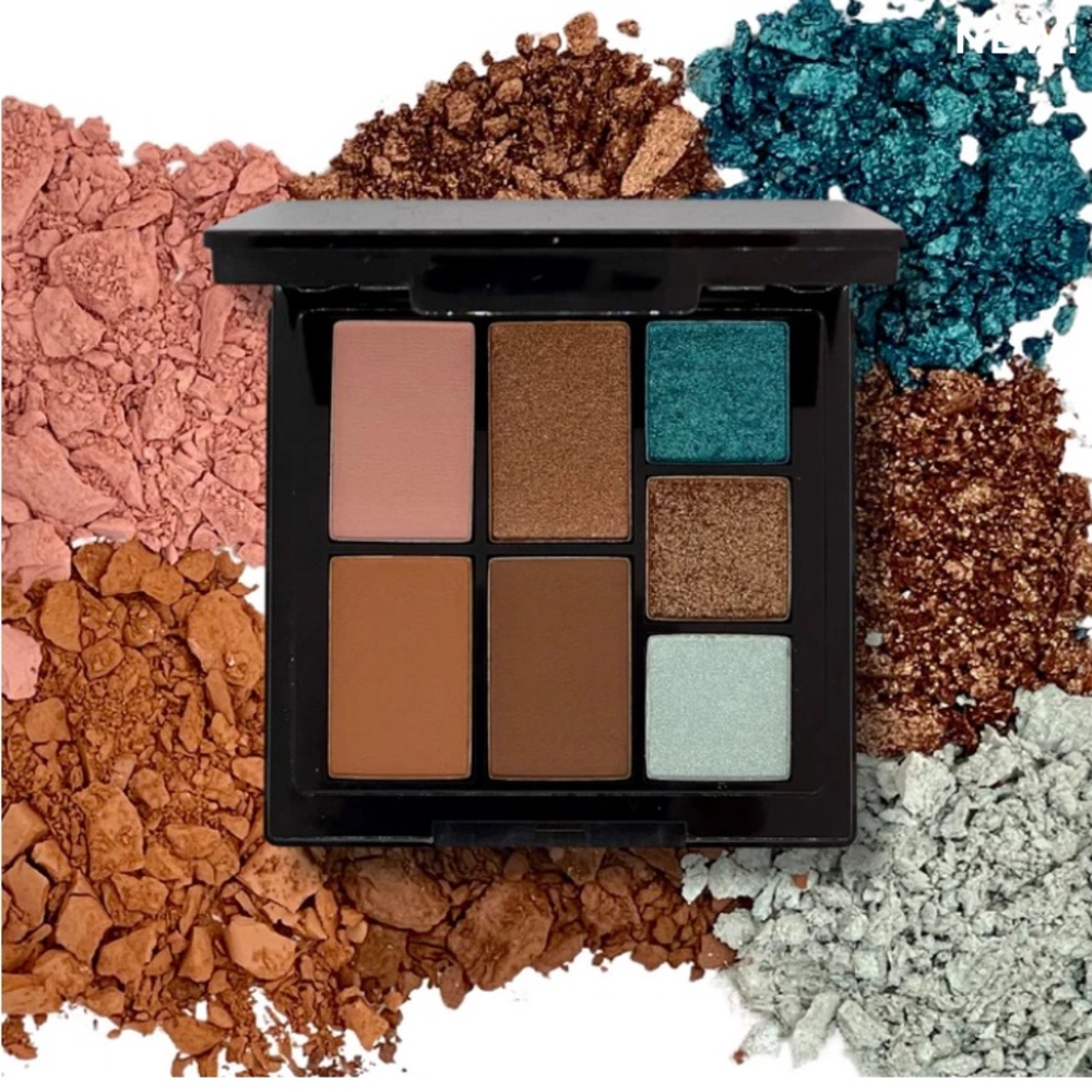 💎 Reina Rebelde Sirena Wet Dry Eye Color 7 Shade Palette Full-Size